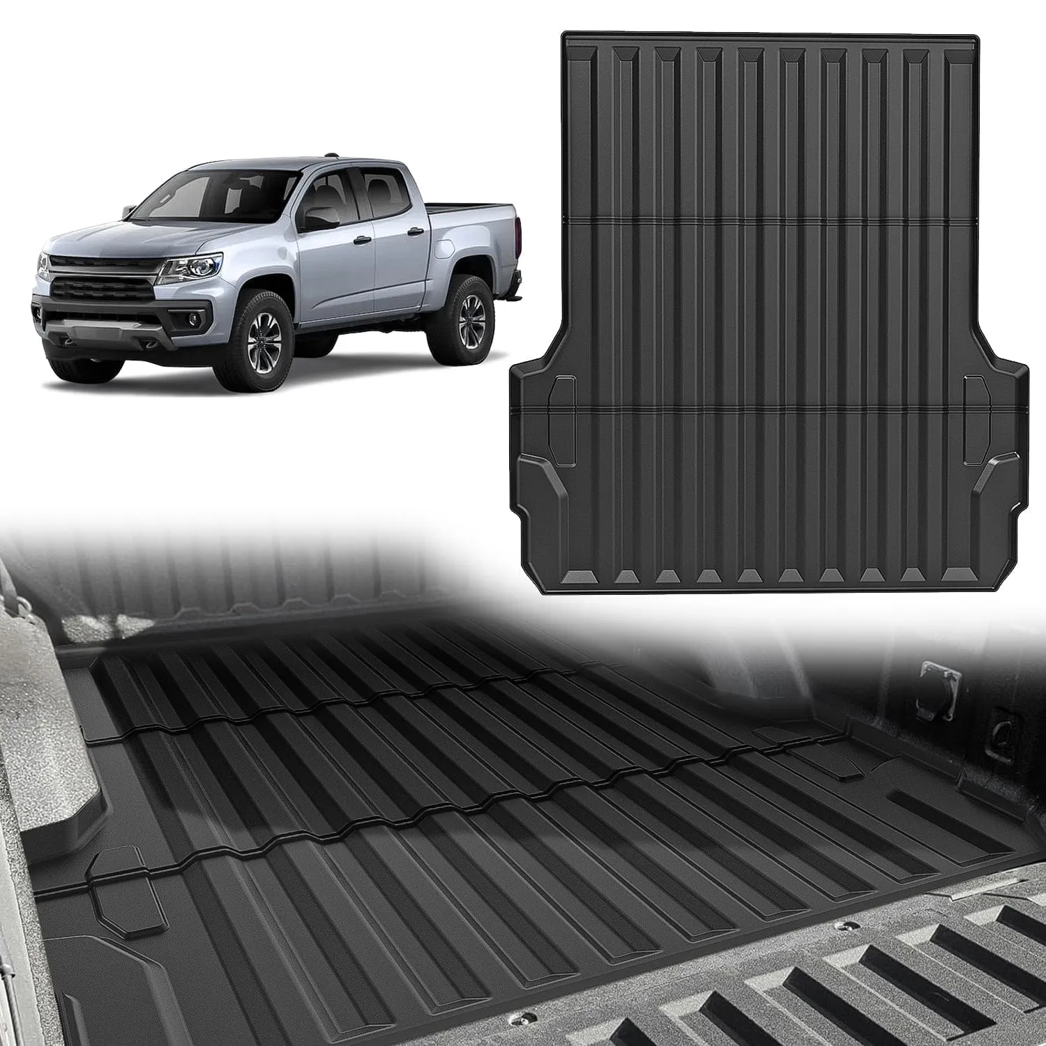 5ft Rubber Short Bed For 2015-2022 Chevy Colorado/GMC Canyon