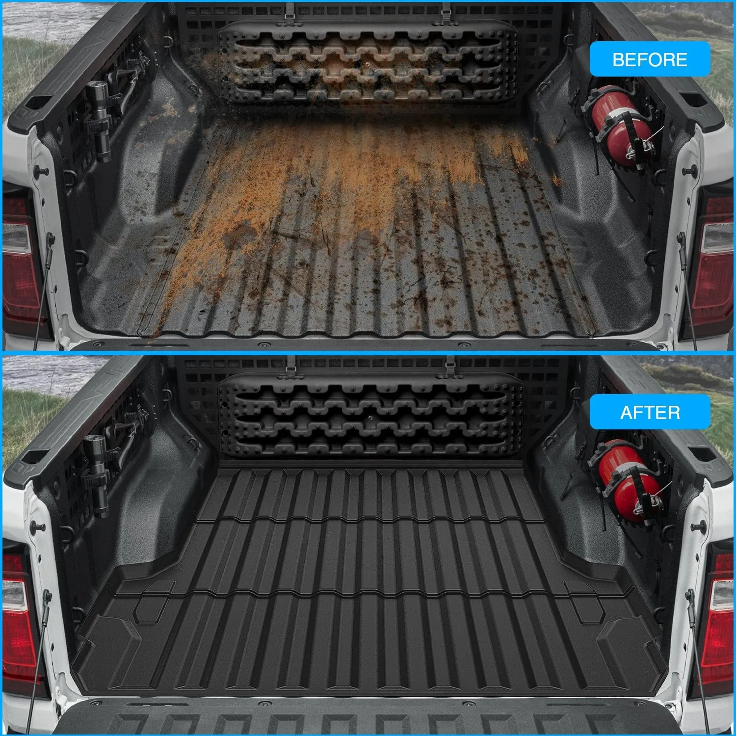 5ft Rubber Short Bed For 2015-2022 Chevy Colorado/GMC Canyon