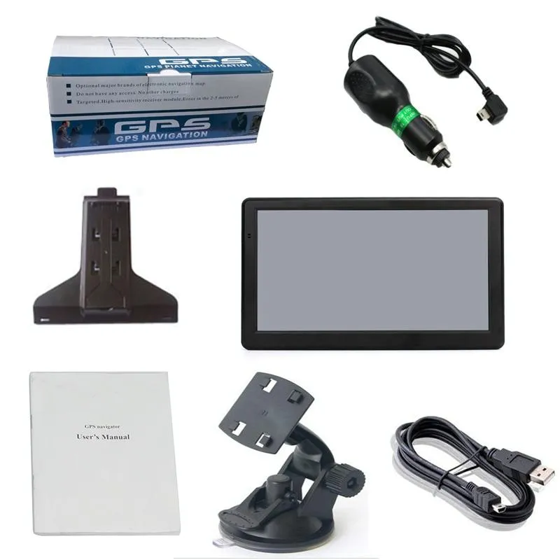 7 Inch Car Gps Navigator - 8G   256M Capacitive Screen - High Configuration - Australia Map