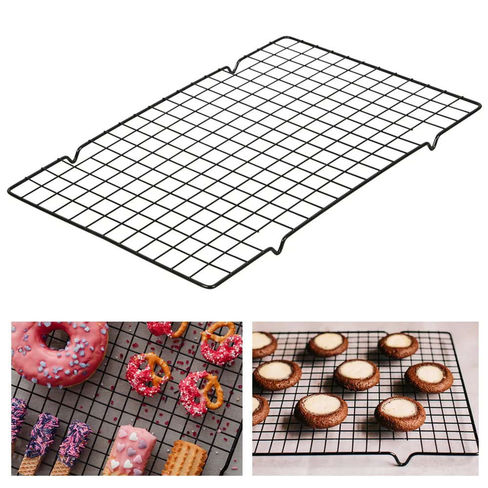 Cooling Wire Rack 16"X10" Baking Pan Oven Grill Kitchen Trivet Cook Roast Broil
