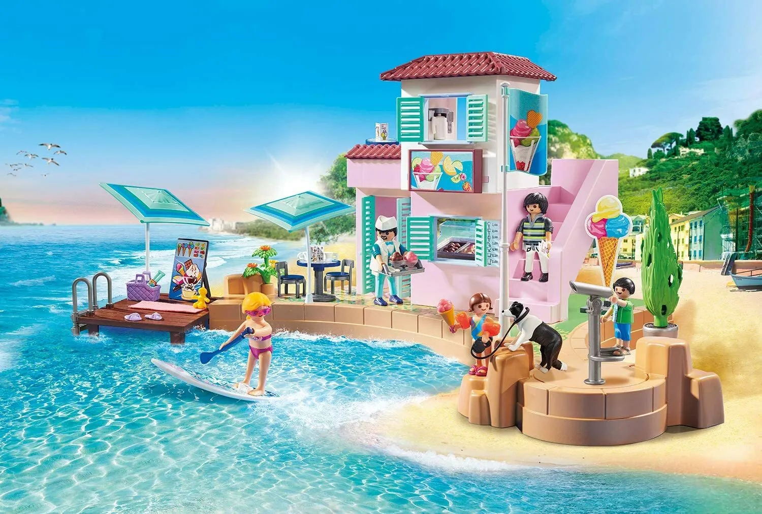 Family Fun - Waterfront Ice Cream Shop 70279