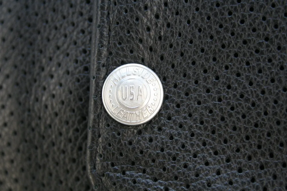 Full Perforated Cruiser Biker Vest