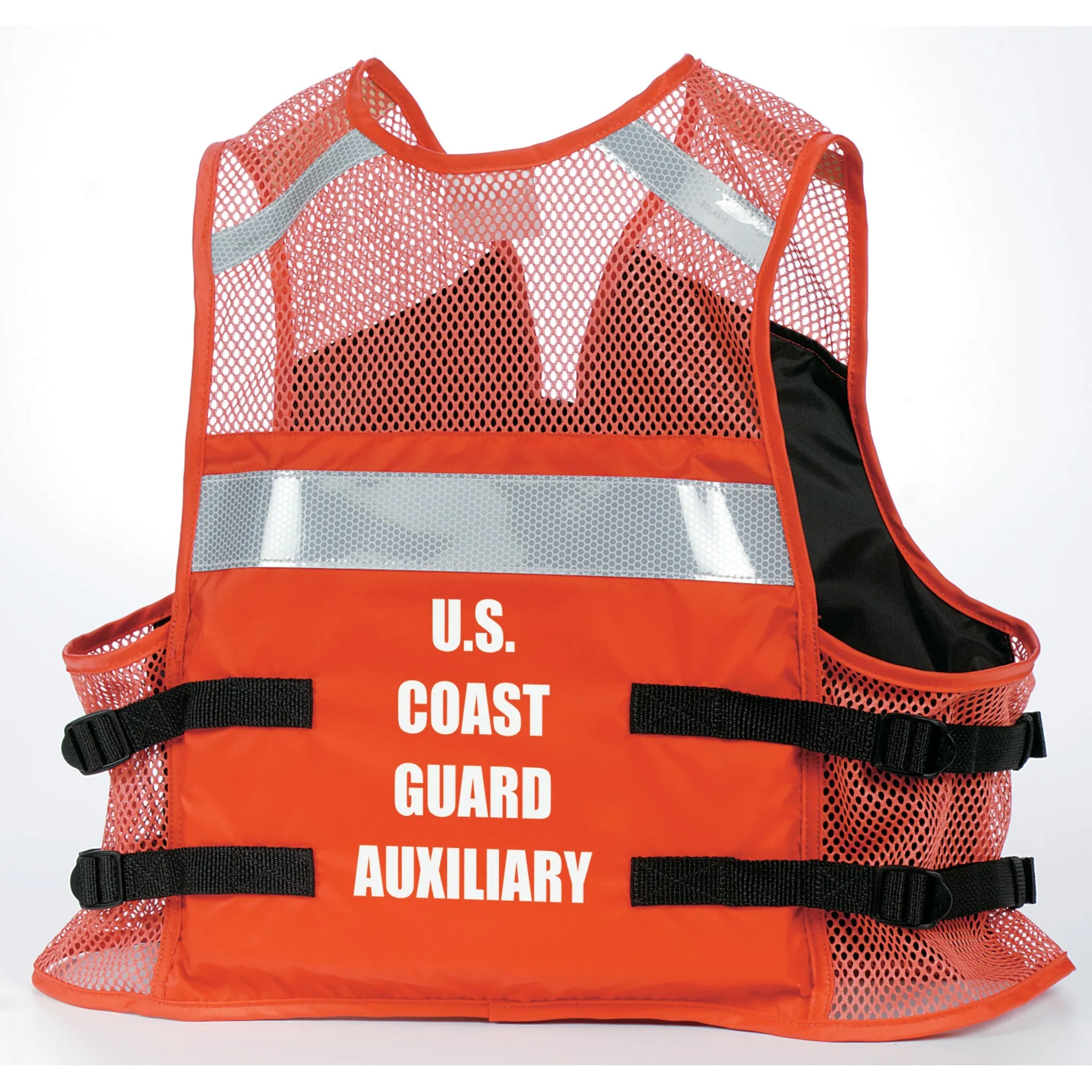 Industrial Mesh Vest for USCG Auxiliary