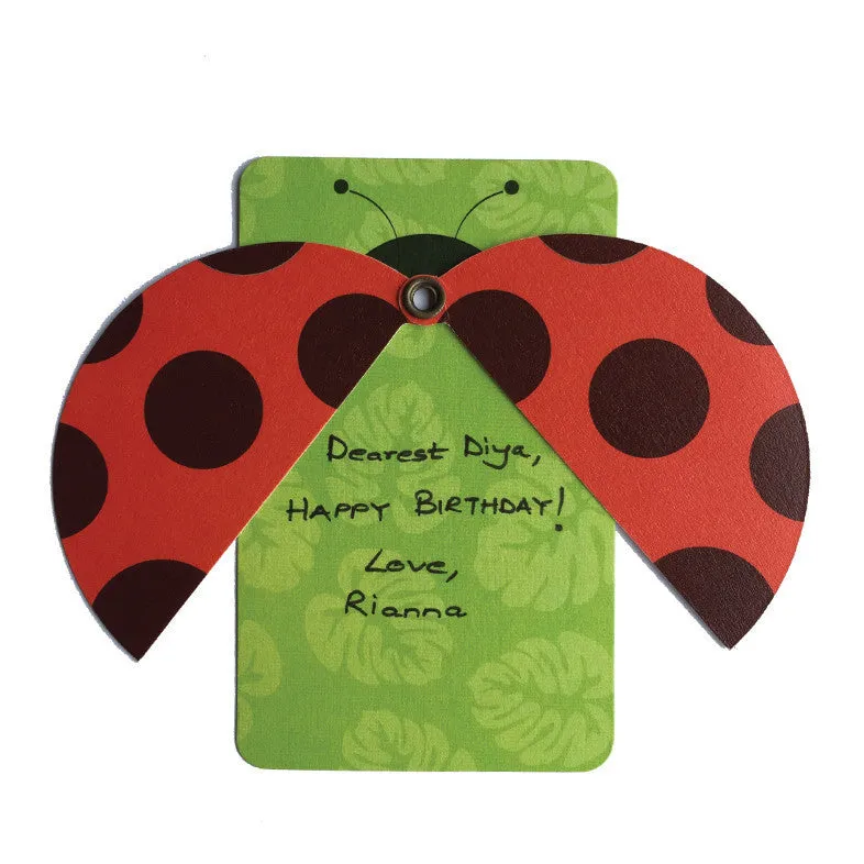 Lady Bug Gift Tags