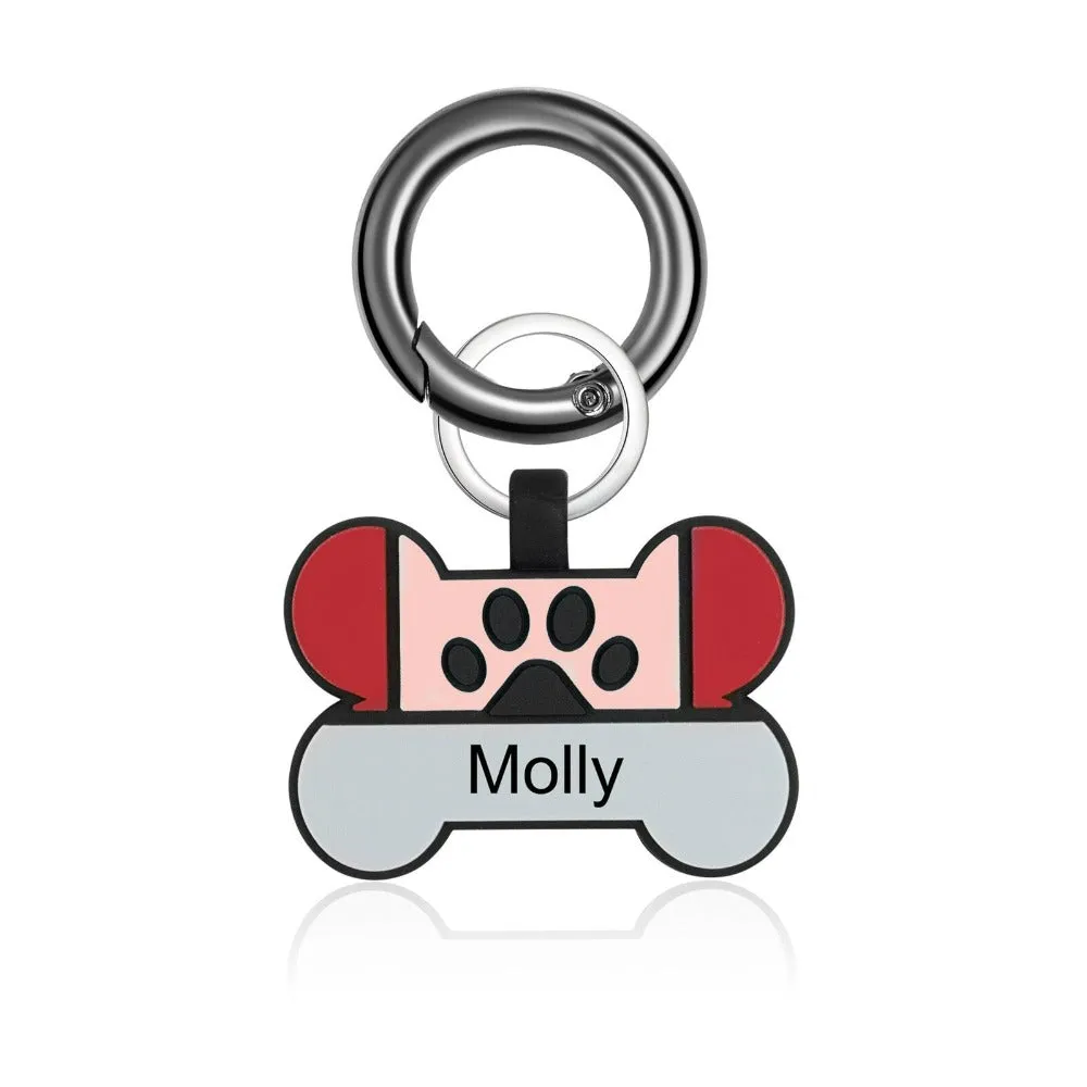 Personalized Pet Tags With Name Keychain