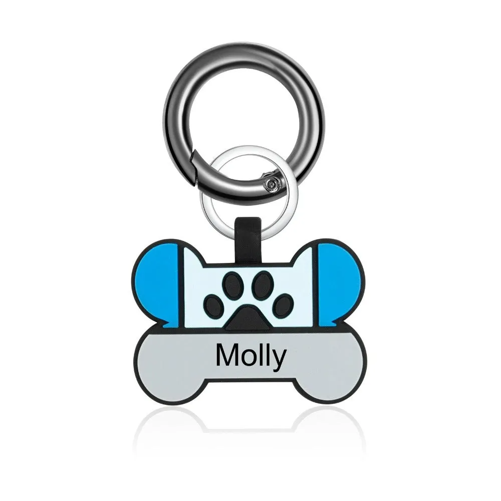 Personalized Pet Tags With Name Keychain