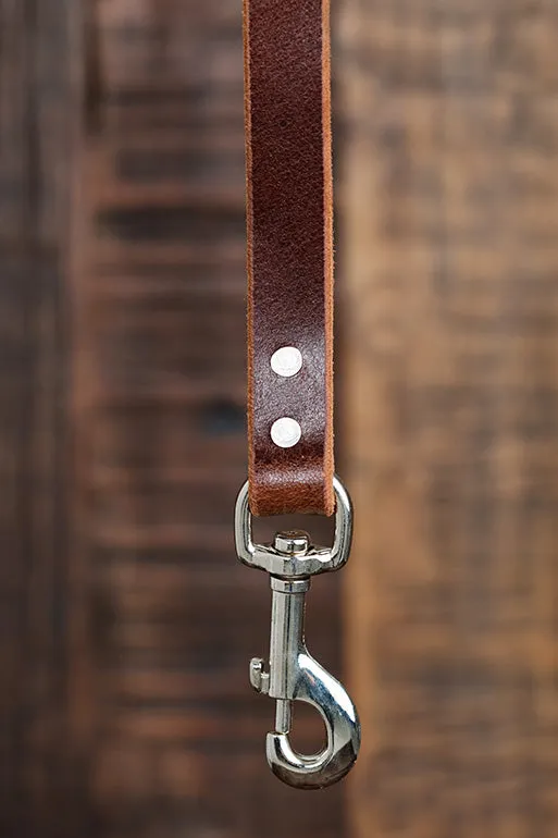 The Ranger Shorty Leash | Short Leather Handle For Your Pet