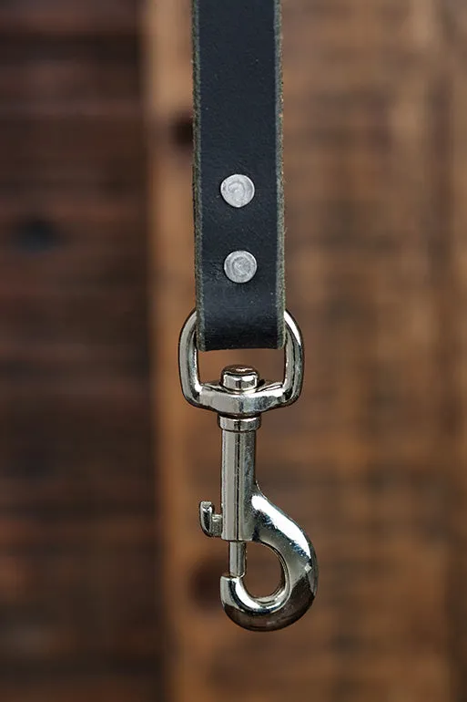 The Ranger Shorty Leash | Short Leather Handle For Your Pet