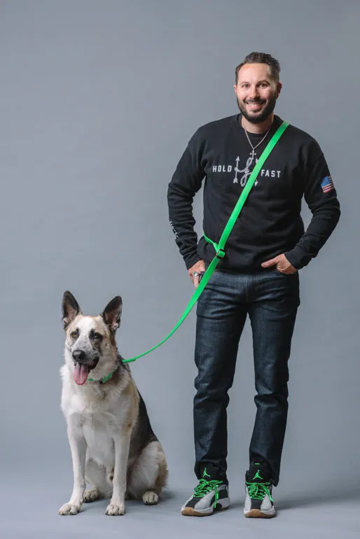 VEGAN RANGER DOG LEASH | HANDS FREE LEASH FOR YOUR PET