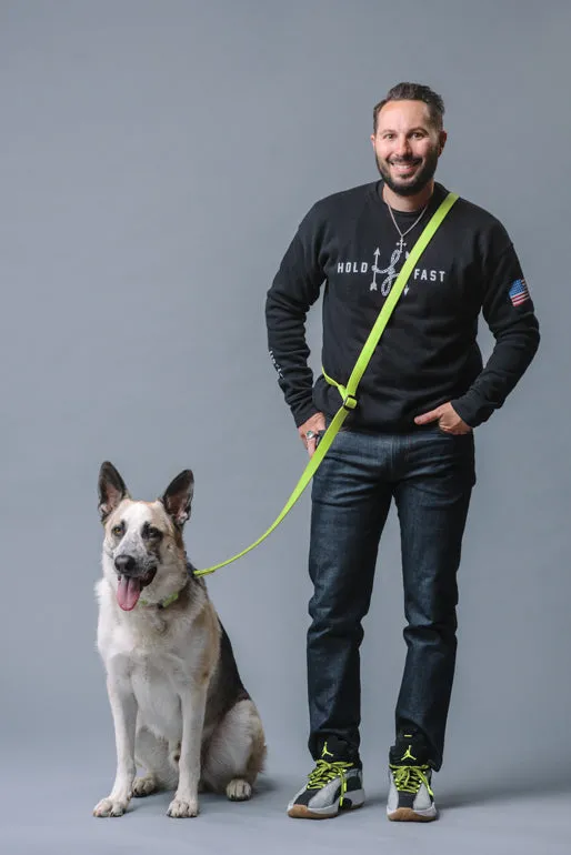 VEGAN RANGER DOG LEASH | HANDS FREE LEASH FOR YOUR PET